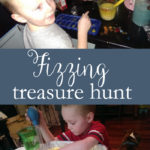 Uncover hidden treasure with this easy recipe for fizzy treasure chests -- a great home school activity!