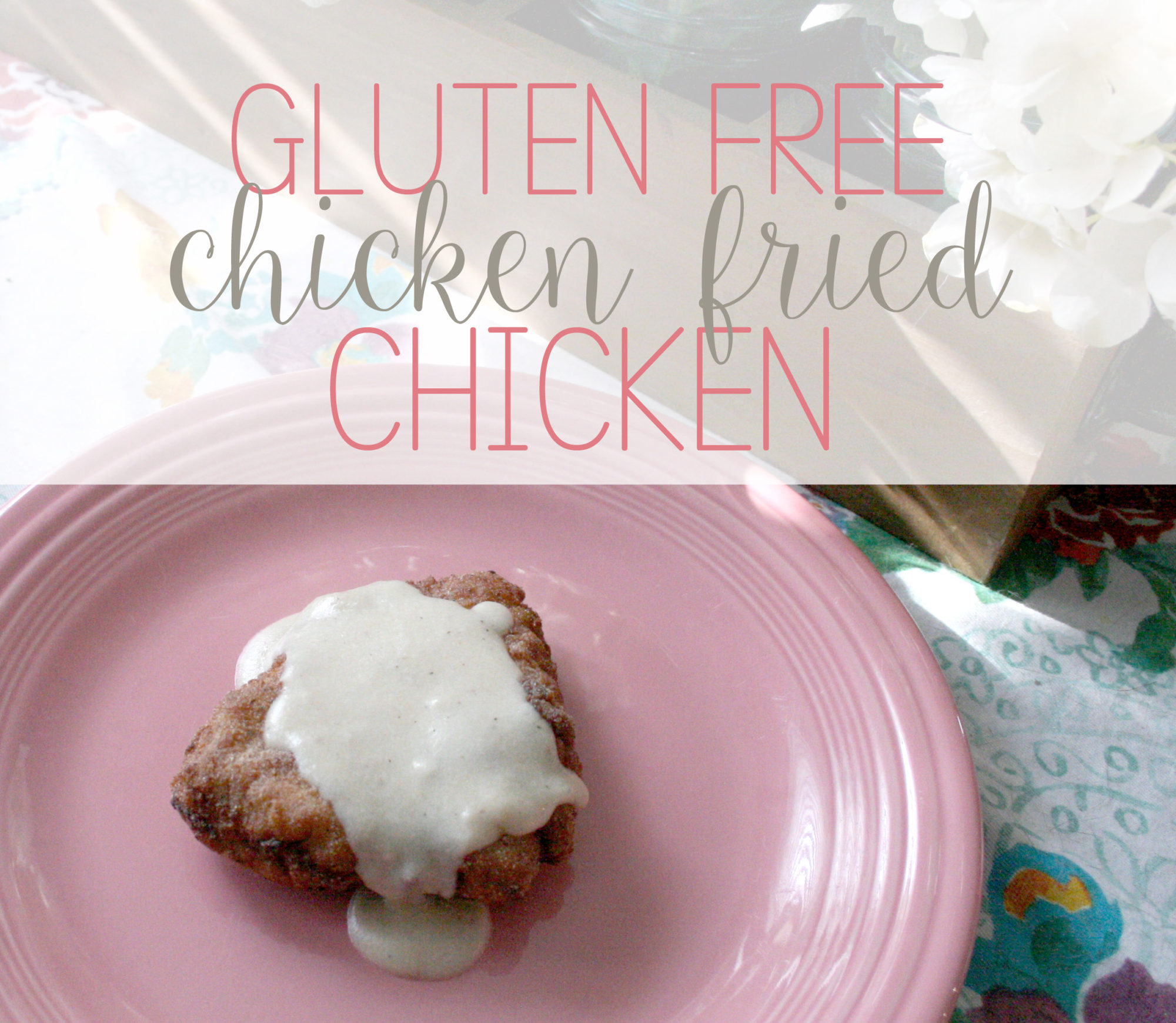 Enjoy a classic comfort food made gluten free with this gluten free fried chicken recipe.
