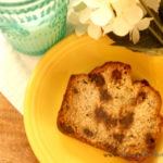 This gluten free banana bread recipe is sweet and moist -- the best gluten free chocolate chip banana bread recipe I've tried yet!