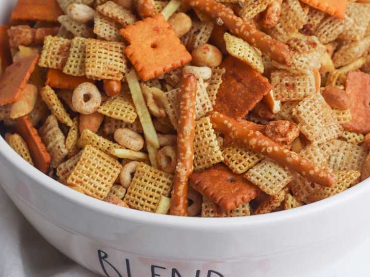 Finished Gluten free chex mix