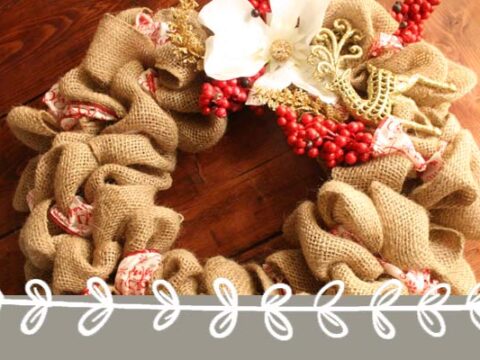 Image for DIY Dollar Store Christmas Wreath