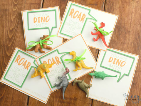 Image for DIY Dinosaur Valentines (with a free printable!)