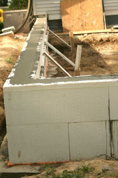 How to Construct a Fox Blocks Foundation | Hunny I'm Home DIY