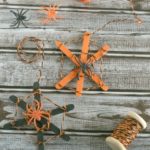 Have fun making this Halloween craft for kids - a popsicle stick spider web from Hunny I'm Home DIY | Halloween crafts for kids | Halloween crafts for toddlers | Halloween craft for toddlers | Halloween crafts DIY | spider web craft | spider web craft preschool | spider web craft DIY | spider web craft for kids | spiderweb craft sticks | spiderweb craft preschool | spiderweb preschool craft #Halloween #craftsforkids