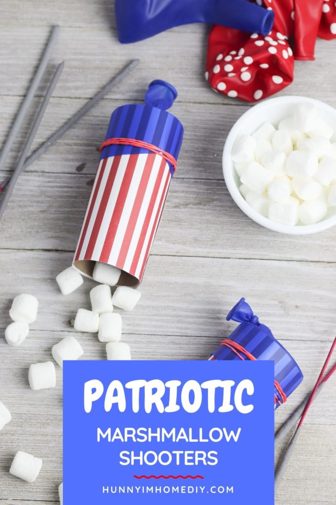 Patriotic Marshmallow Shooters