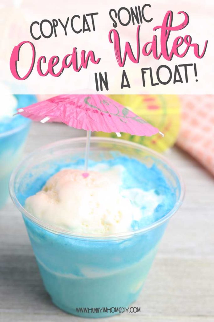 Copycat Sonic Ocean Water in a float