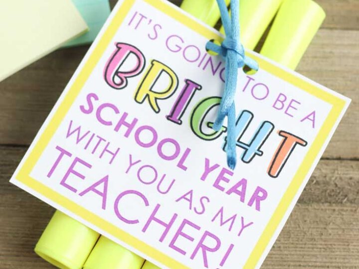 Show your child's teacher you care with a first day of school gift for teacher