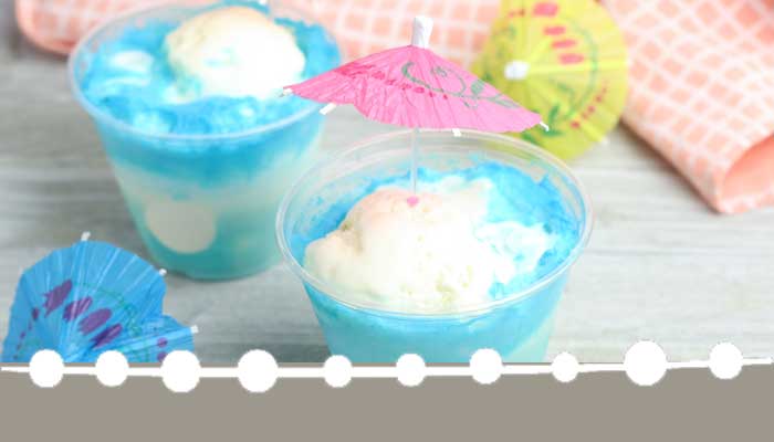 Ocean Water Drink for a Delicious Summer Float