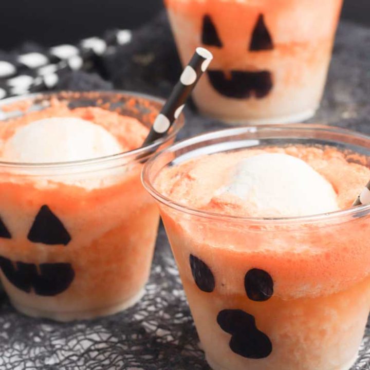 Finished kids Halloween punch