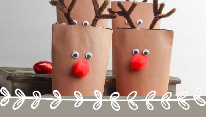 Reindeer Juice Pouches: Cute Christmas Drinks for Kids