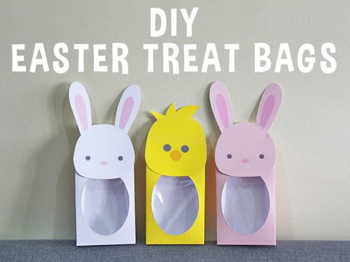 Image for Easter Gift Bags - Cute DIY Animal Templates