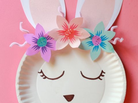 Image for Easter Bunny Paper Plate Craft