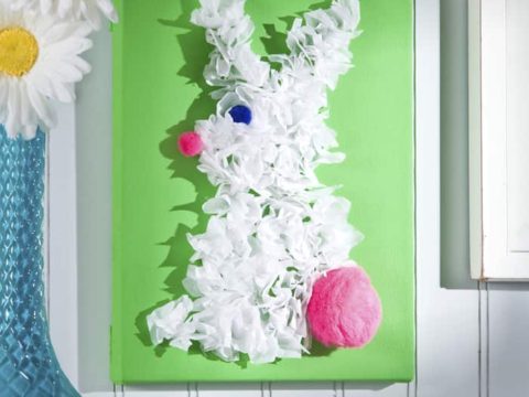 Image for Easter Craft for Kids: Bunny Canvas