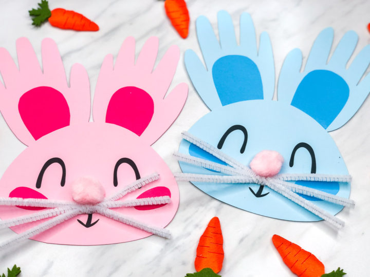Image for Handprint Bunny Craft For Kids
