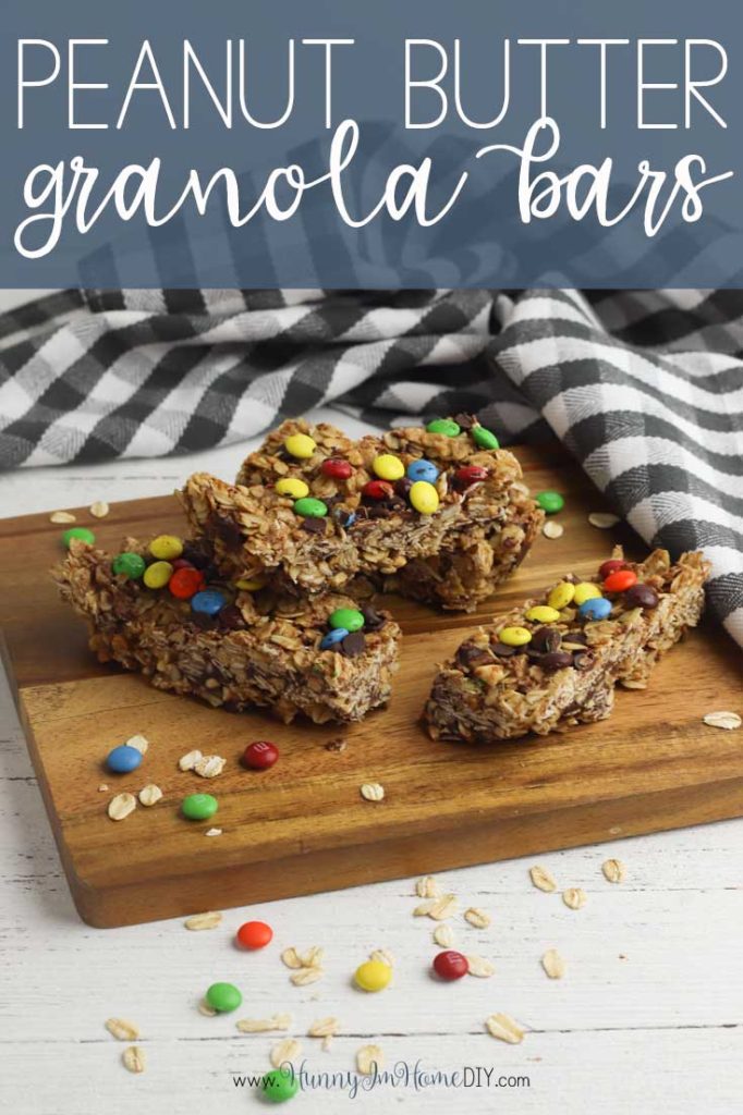 Peanut butter granola bars