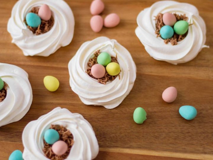 Image for Easy Bird Nest Meringue Cookies