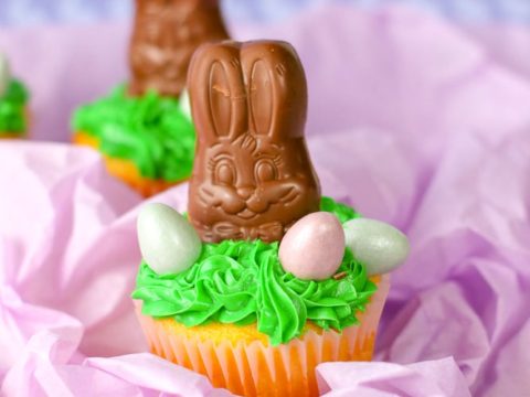 Image for Chocolate Easter Bunny Cupcakes