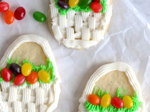 Image for Sugar Cookie Easter Basket Cookies