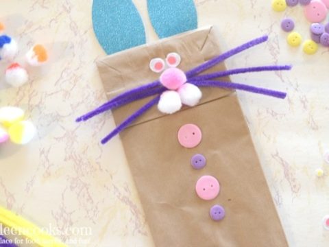 Image for Paper Bag Bunny Puppets