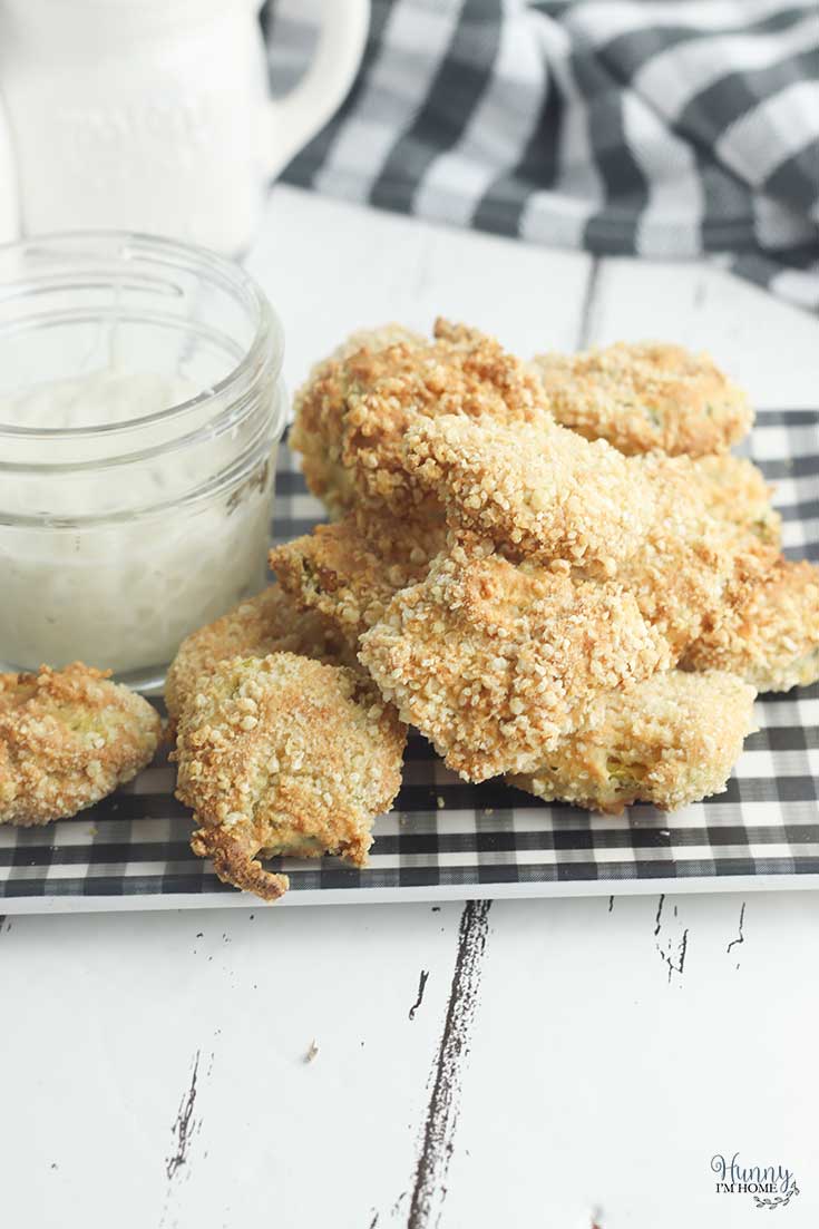 Easy Gluten Free Fried Pickles in the Air Fryer
