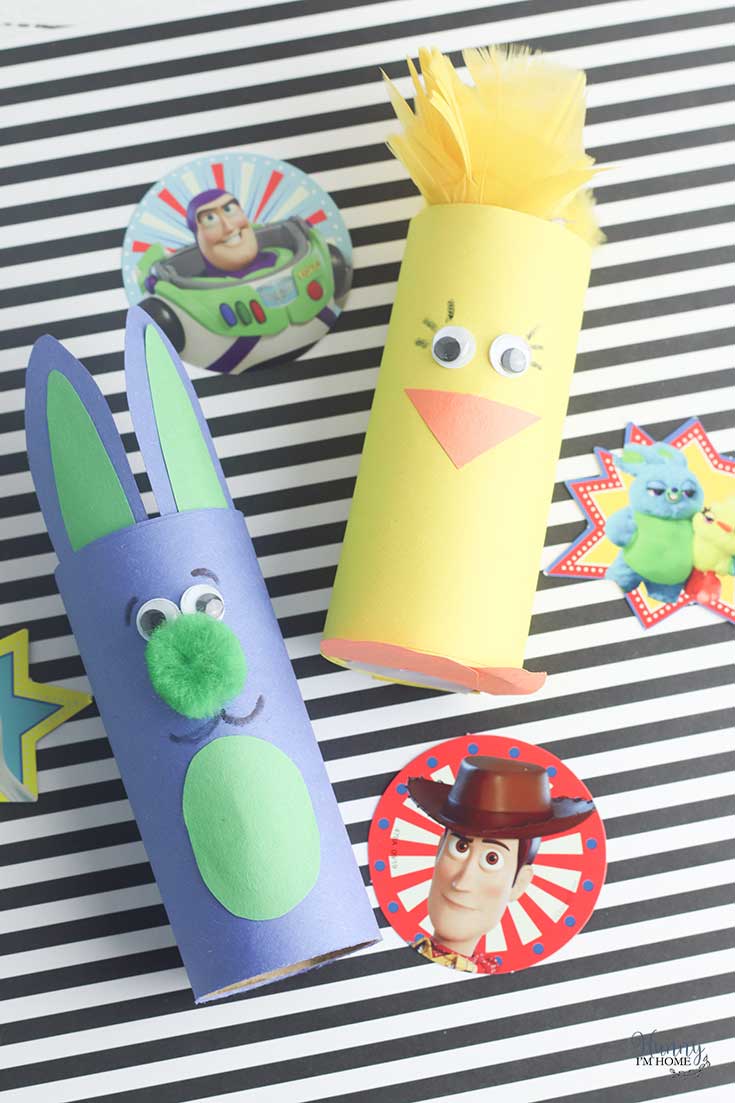 Adorable Bunny and Ducky Toy Story Craft 