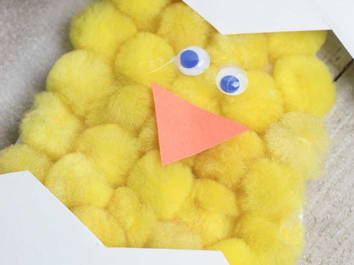 Easy Hatching Chick Craft for Preschoolers
