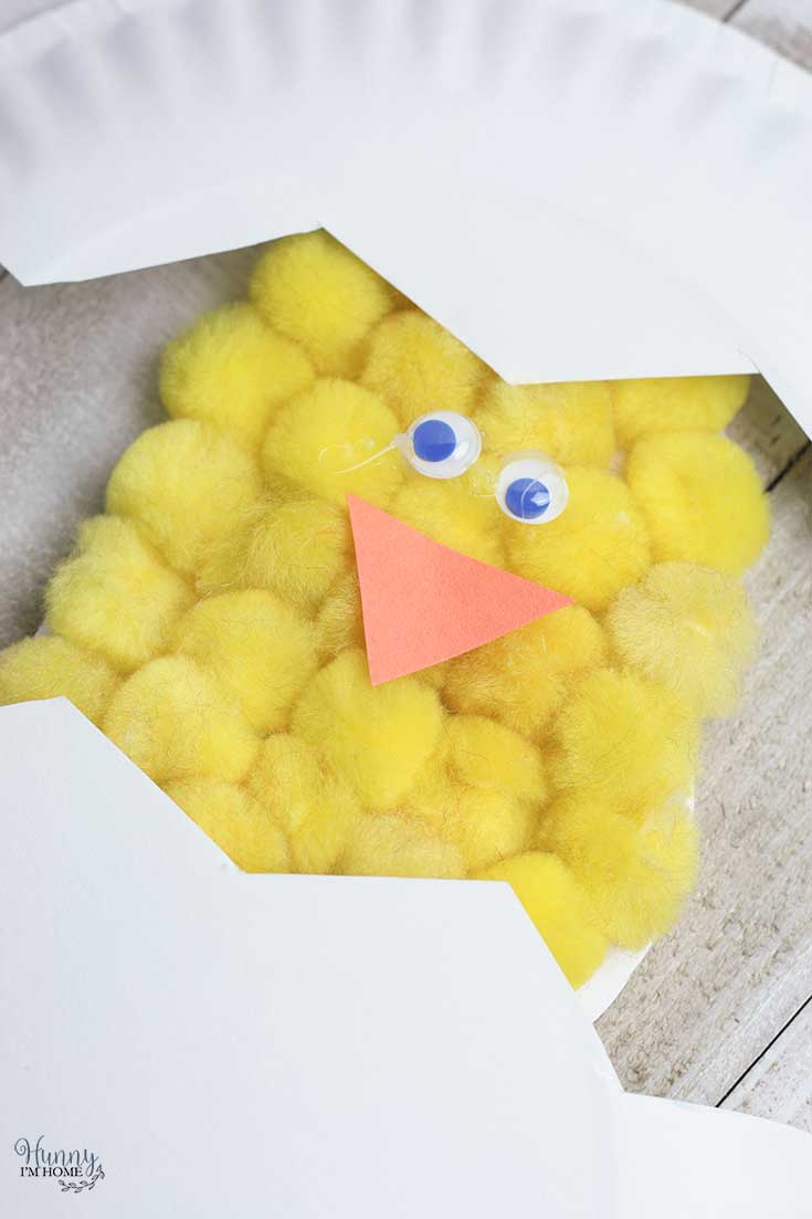 Cute Hatching Chick Craft for Preschoolers