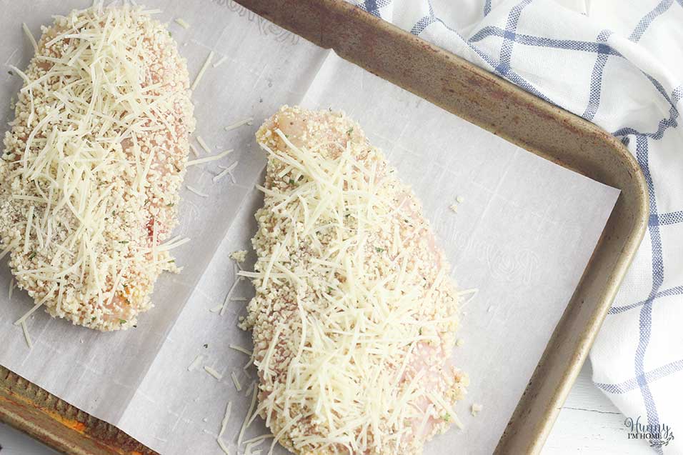 Make gluten free parmesan chicken