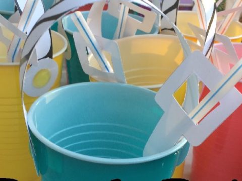 Image for DIY Sand Pail Beach Party Cups