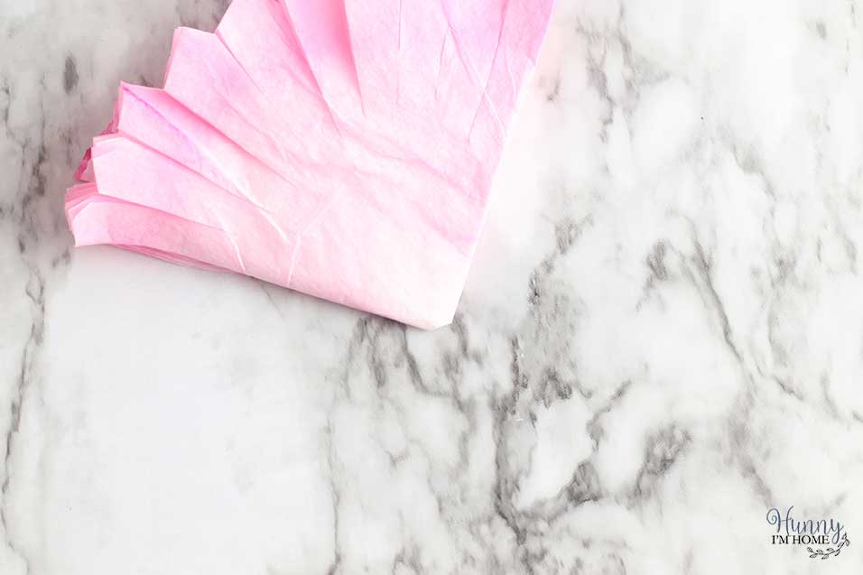Cut off tip of coffee filters