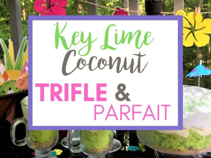 Image for Key Lime Coconut Parfait and Trifle Dessert