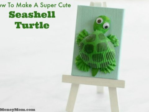 Image for How To Make A Super Cute Seashell Turtle