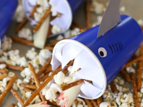 Image for DIY Shark Cups - Snack Attack