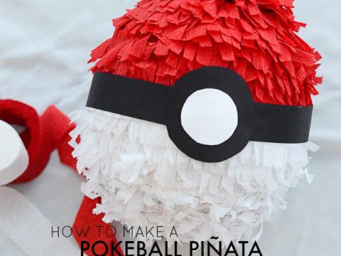 Image for How to Make a Pokeball Pinata
