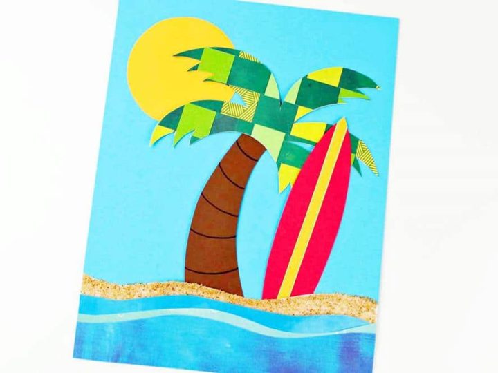 Image for Summer Paper Weaving Craft for Kids