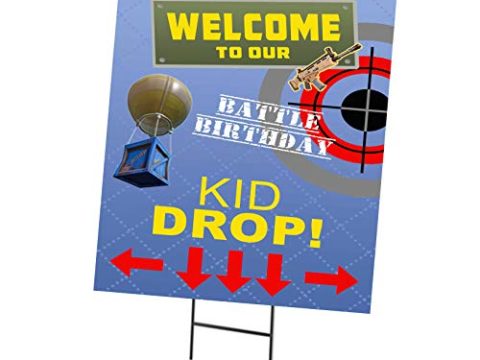 Image for Fortnite Themed Party Poster