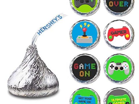 Image for Video Game Chocolate Labels