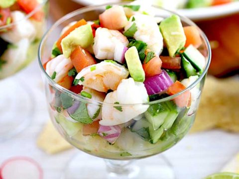 Image for Easy Shrimp Ceviche (Mexican Style)