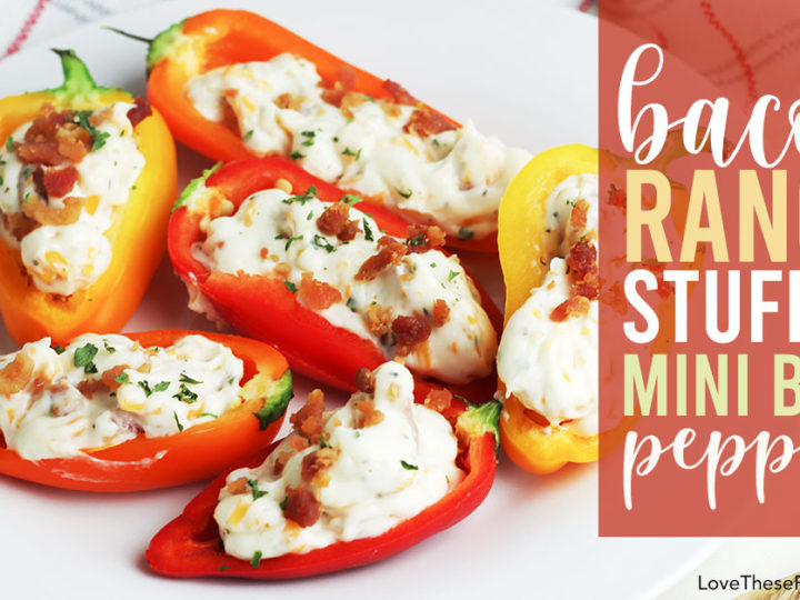 Image for Easy Bacon Stuffed Mini Peppers