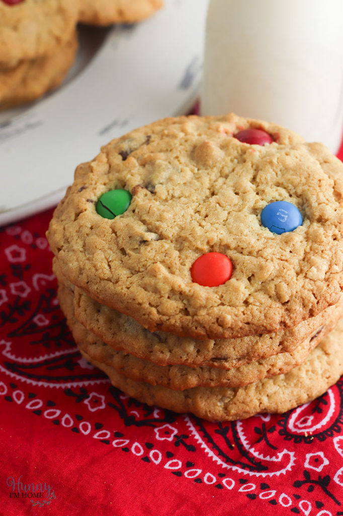 Baked Gluten Free Peanut Butter Oatmeal Cookies