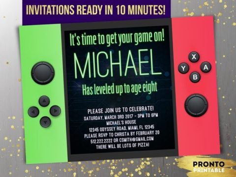Image for Switch Party Invitation