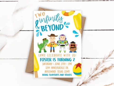 Image for Toy Story Second Birthday Invitations