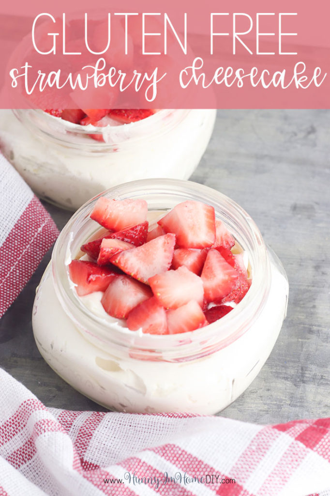 gluten free strawberry cheesecake