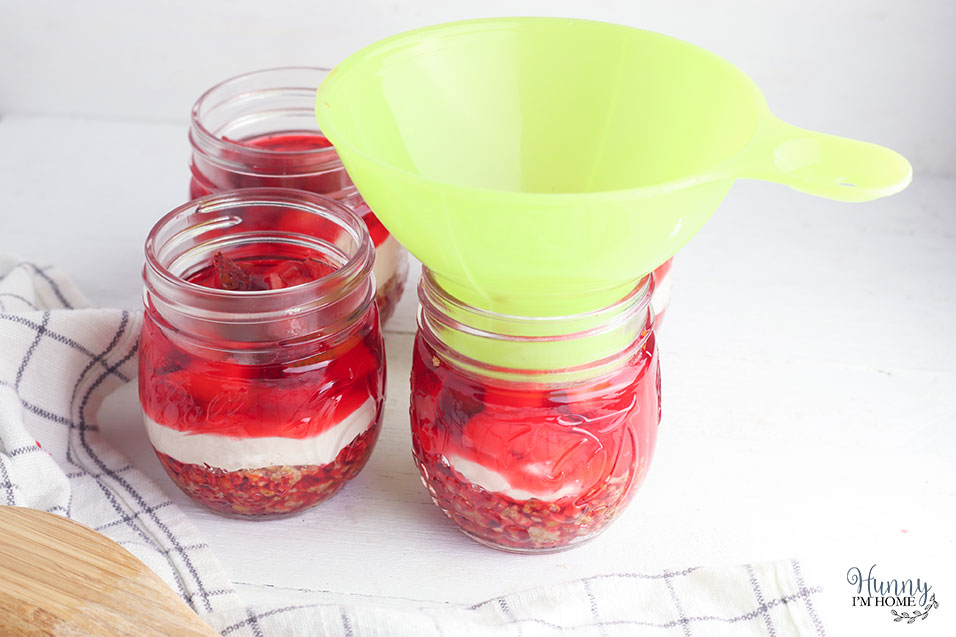 Dessert in a mason jar