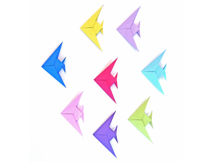 Image for A Christmas Origami Angelfish