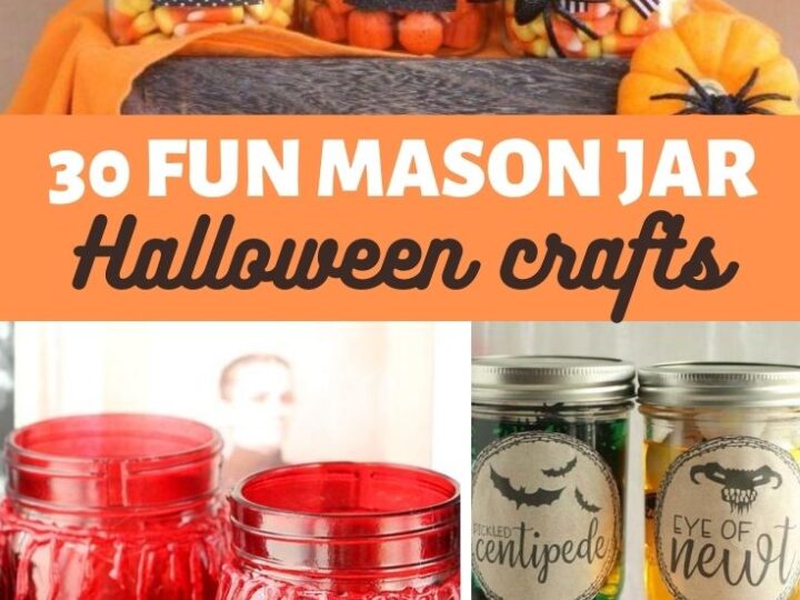 Jar crafts for Halloween
