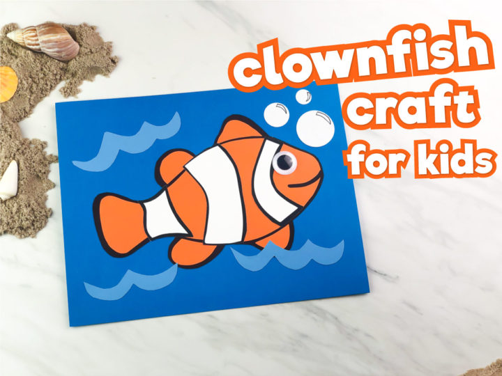 Image for Easy Clownfish Craft For Preschool