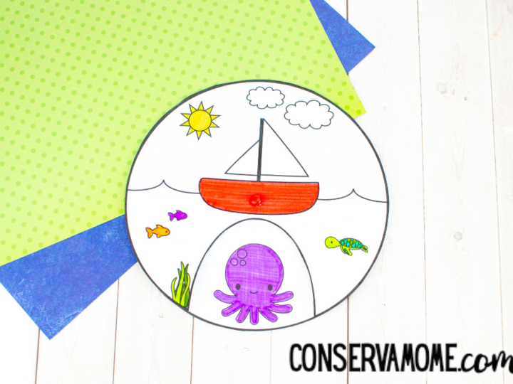 Image for Sea Life Spinner:A Fun & Interactive Ocean Craft for Kids