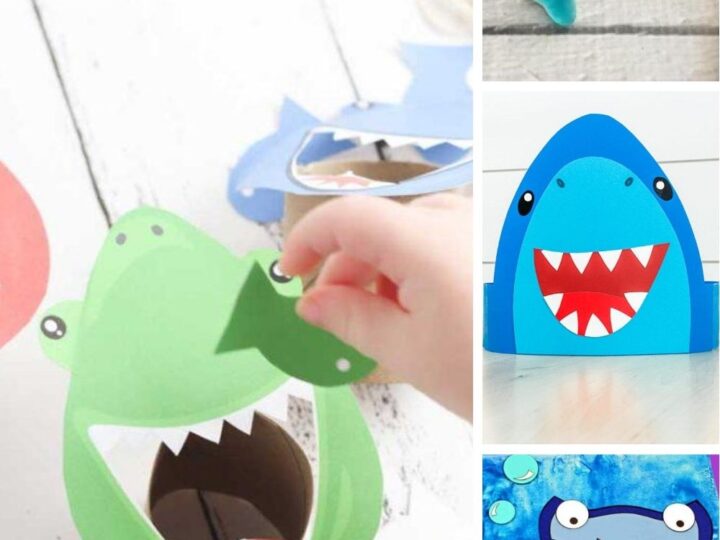 Cute Shark Crafts for Kids