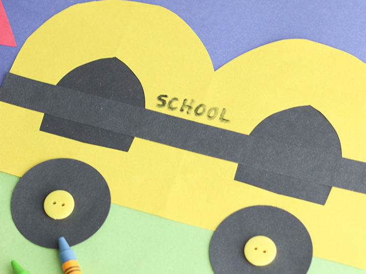 Image for B is for Bus Letter B Craft